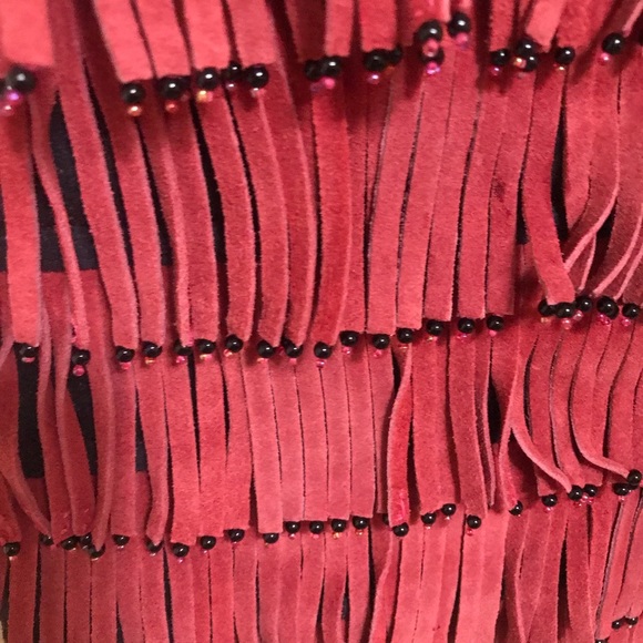 Bohemian Suede Fringe Bag - Picture 3 of 8